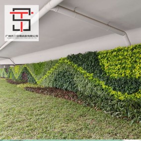 廣州環保綠植圍擋施工案例