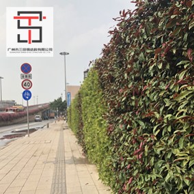 廣州綠植圍擋應(yīng)用在市政工程施工現(xiàn)場(chǎng)