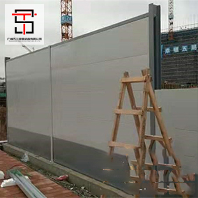 廣州A4~2鋼板圍蔽安裝現場