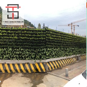 環保綠化圍擋施工現場