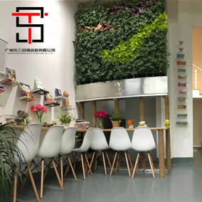 室內仿真綠植圍蔽