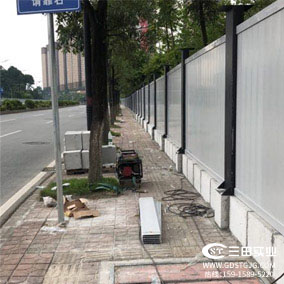 PVC圍墻安裝案例