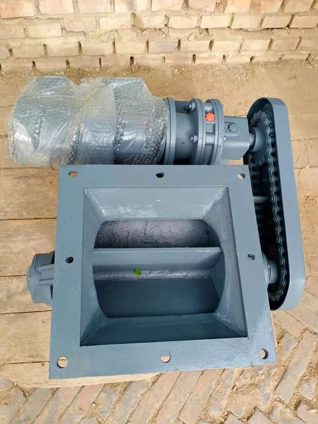  點贊踩 電動卸灰閥 星型卸料器 方圓口星形卸料器 產地貨源 支持定制