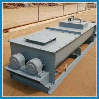 黃石市粉料專用SJ-60雙軸粉塵加濕機 SJ-40雙軸粉塵加濕機 生產廠家