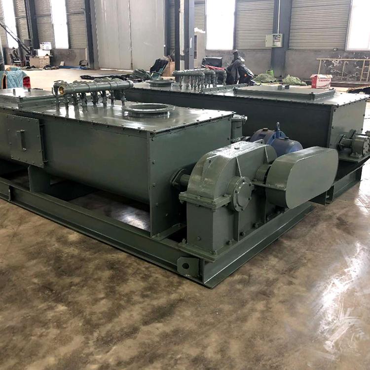 現貨銷售 粉塵加濕機 工業用單雙軸粉塵加濕攪拌機 適用范圍廣